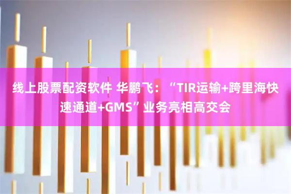 线上股票配资软件 华鹏飞：“TIR运输+跨里海快速通道+GMS”业务亮相高交会