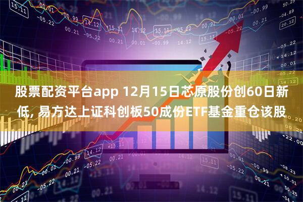 股票配资平台app 12月15日芯原股份创60日新低, 易方达上证科创板50成份ETF基金重仓该股