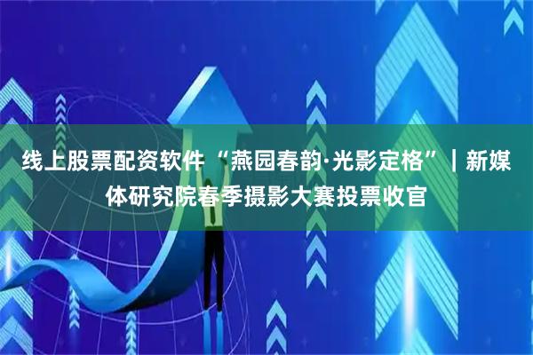 线上股票配资软件 “燕园春韵·光影定格”｜新媒体研究院春季摄影大赛投票收官